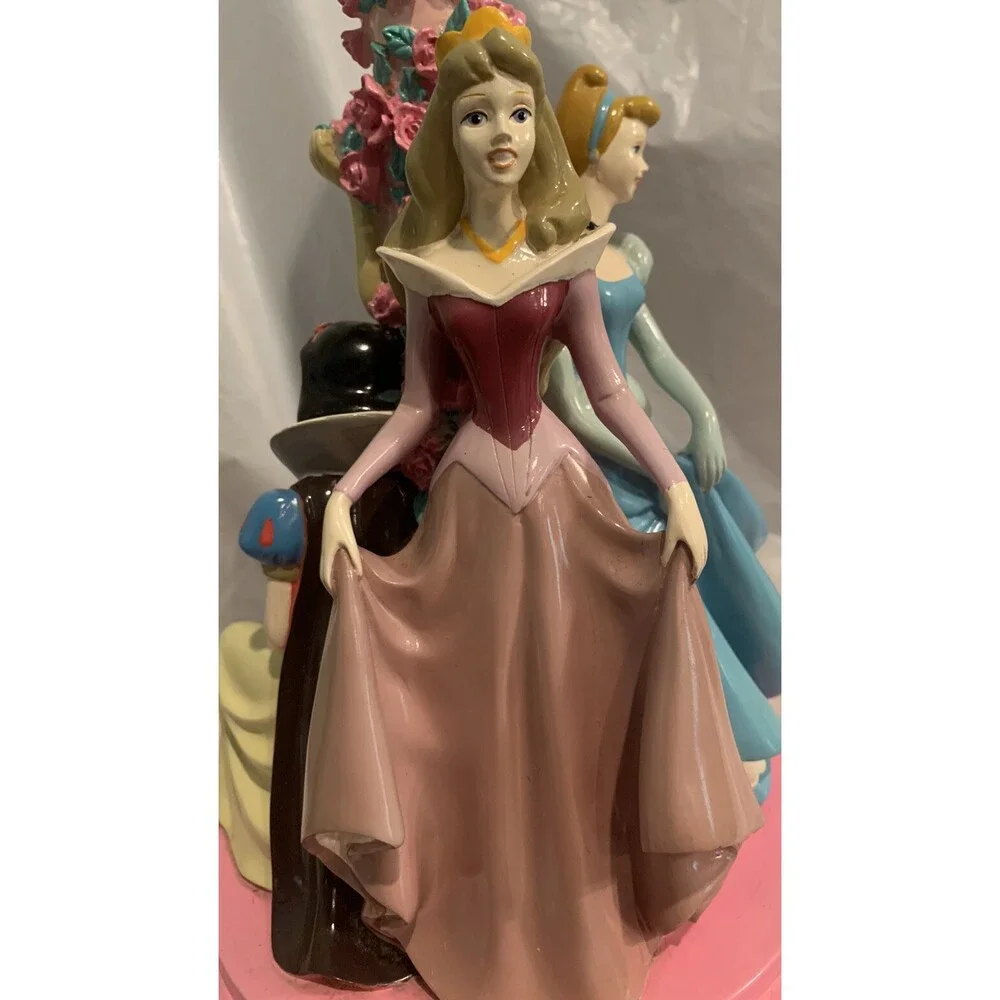 Disney Princess Lamp Aurora/Snow White/ Belle/ Cinderella Tested (No Lamp Shade
